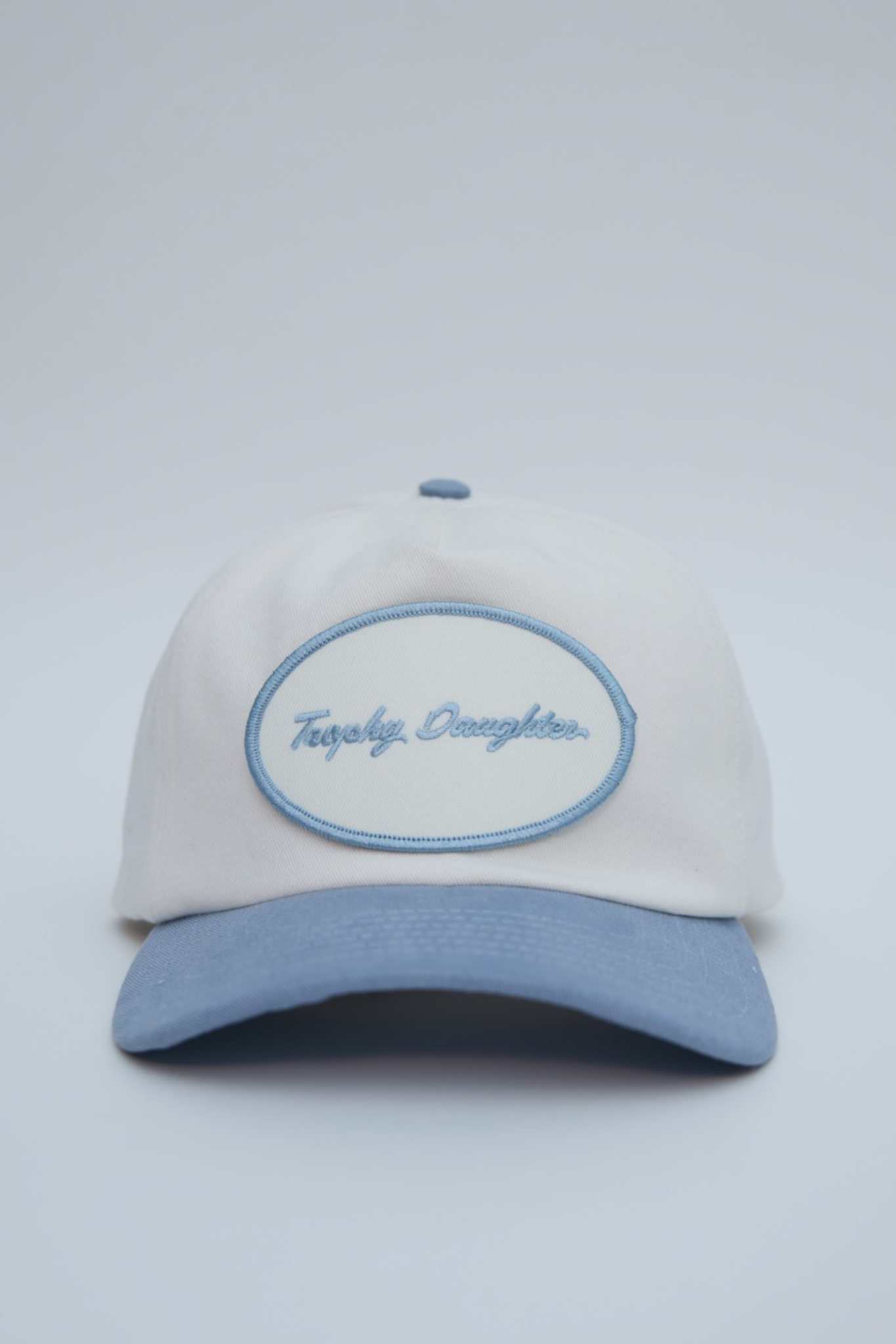Two-Toned Trucker Hat- First Class Blue