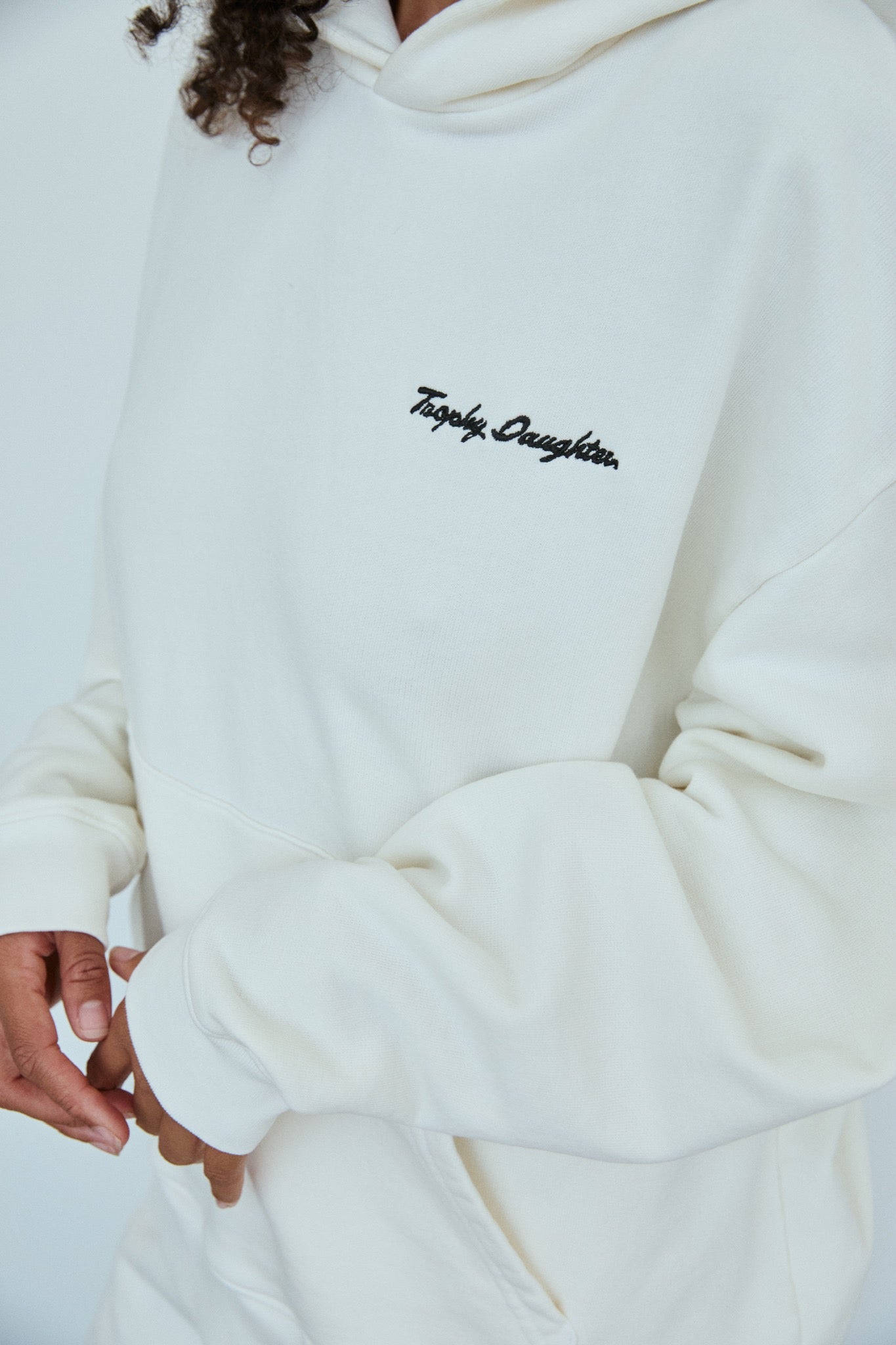 Alexandra Signature Hoodie - Old Money Cream