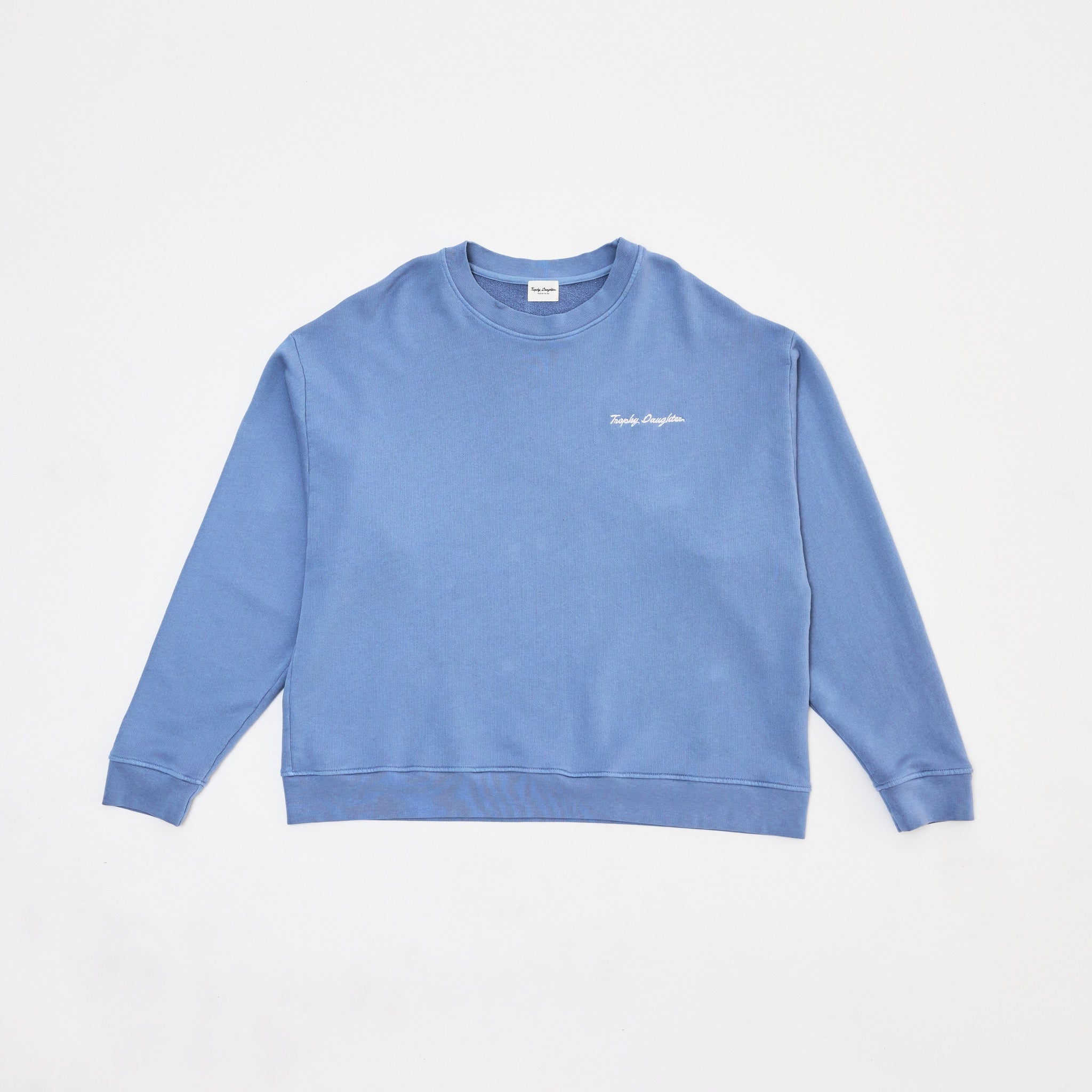 Chloe Signature Crewneck - First Class Blue