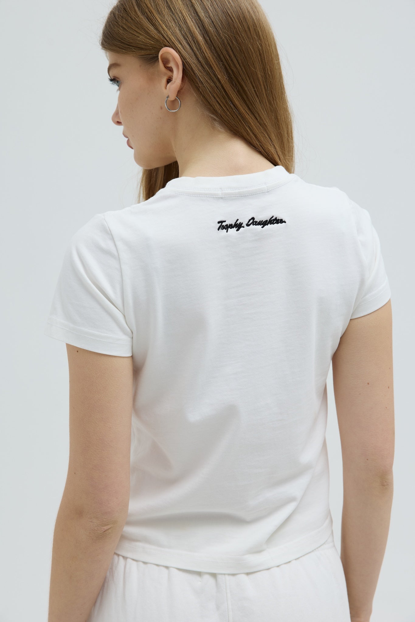 Jacqueline Signature Tee - Old Money Cream