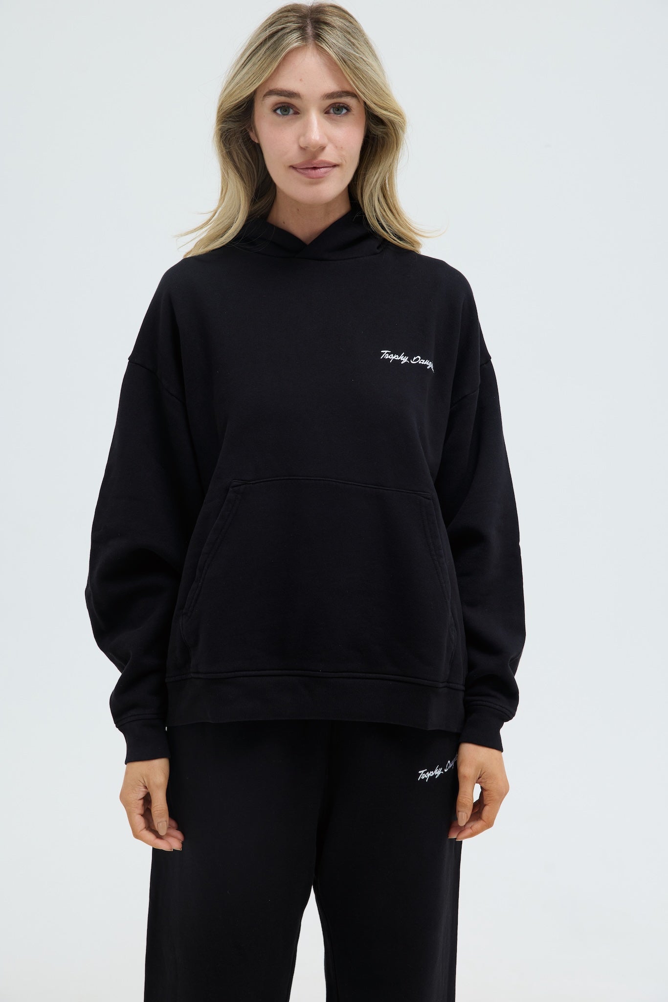 Alexandra Signature Hoodie - Private Jet Black