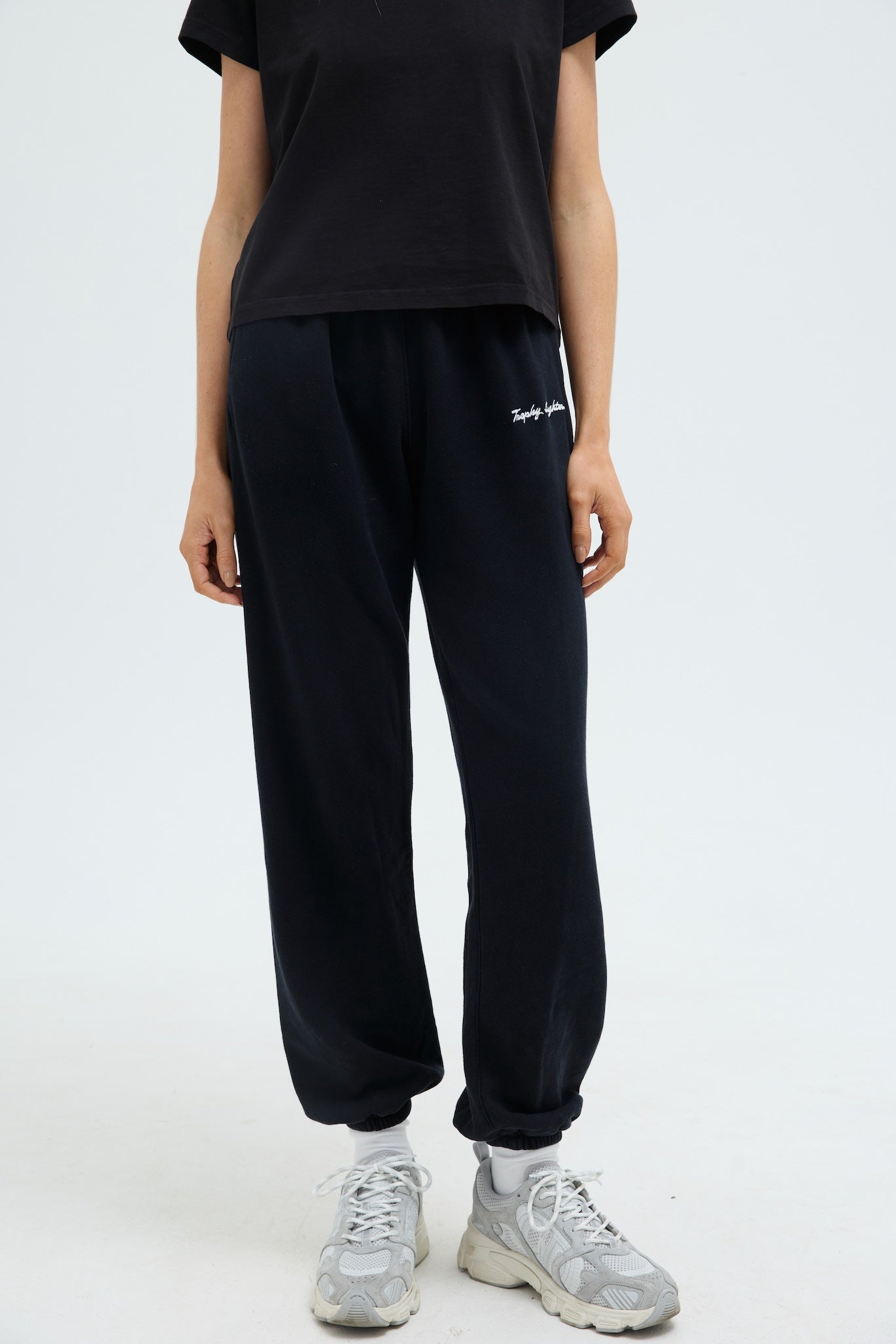 Bridget Signature Jogger - Private Jet Black
