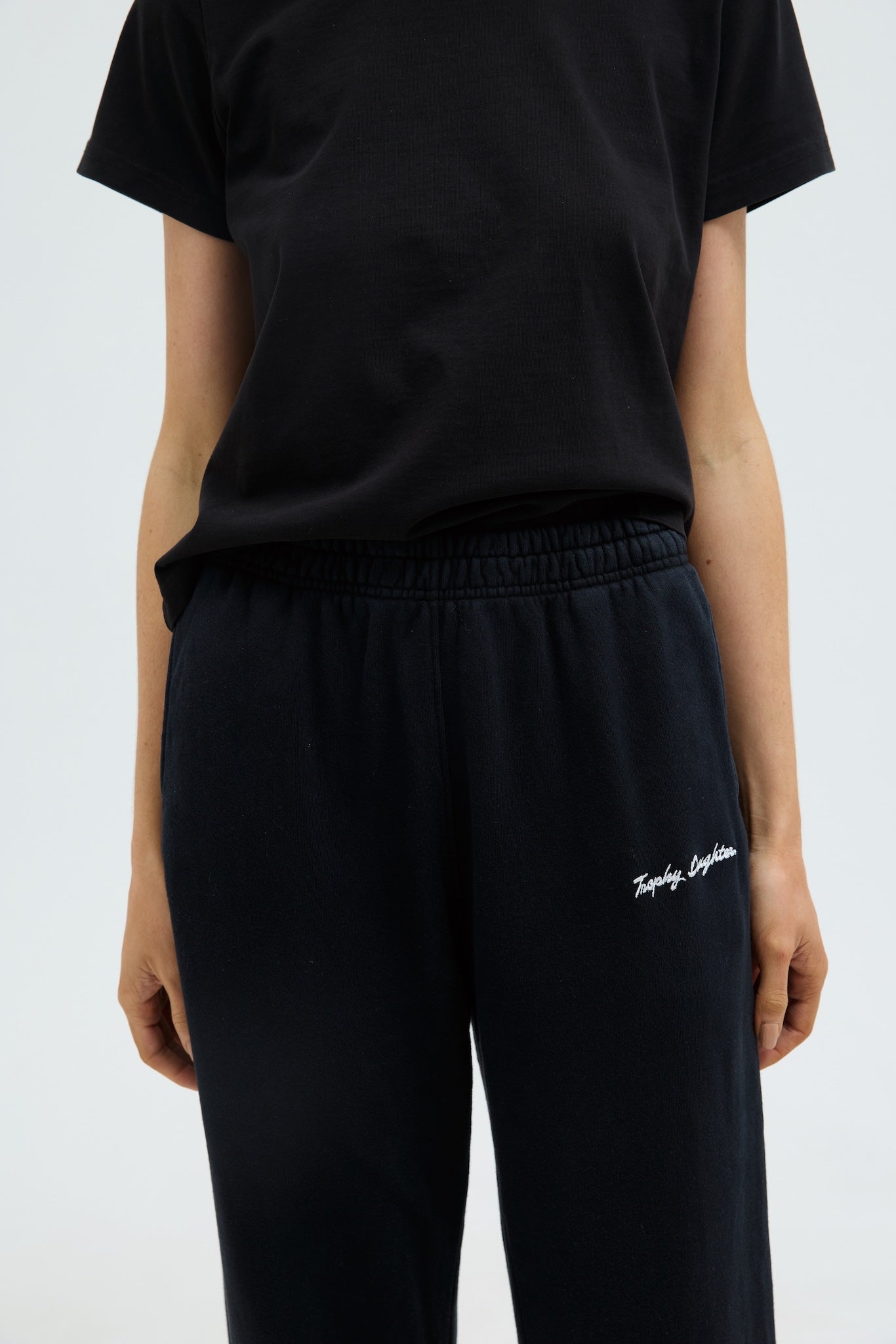 Bridget Signature Jogger - Private Jet Black
