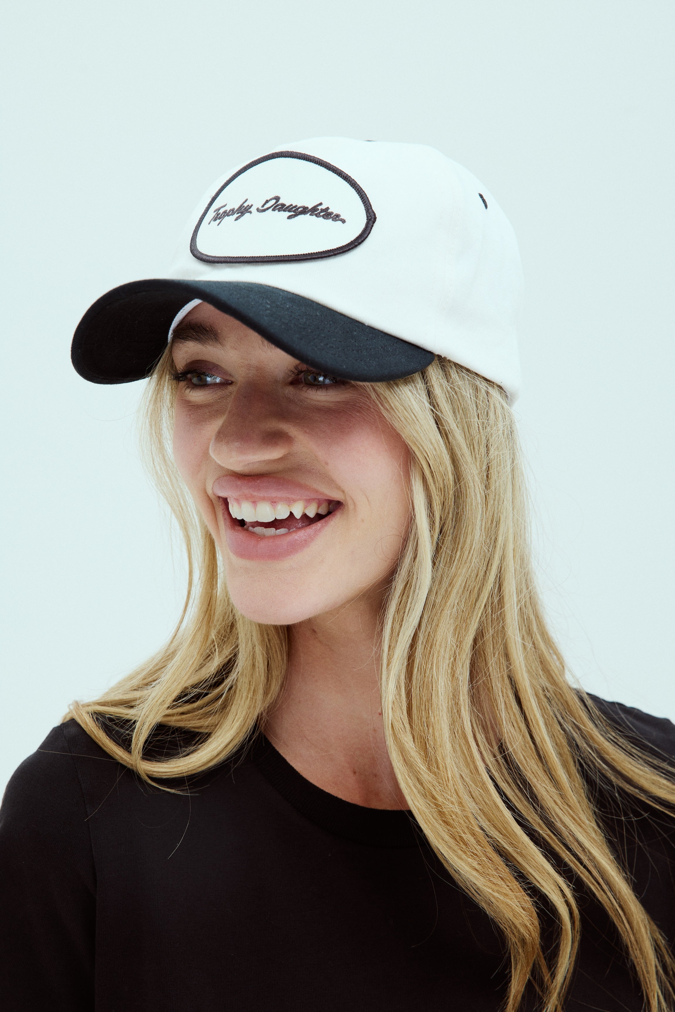 Two-Toned Trucker Hat - Private Jet Black