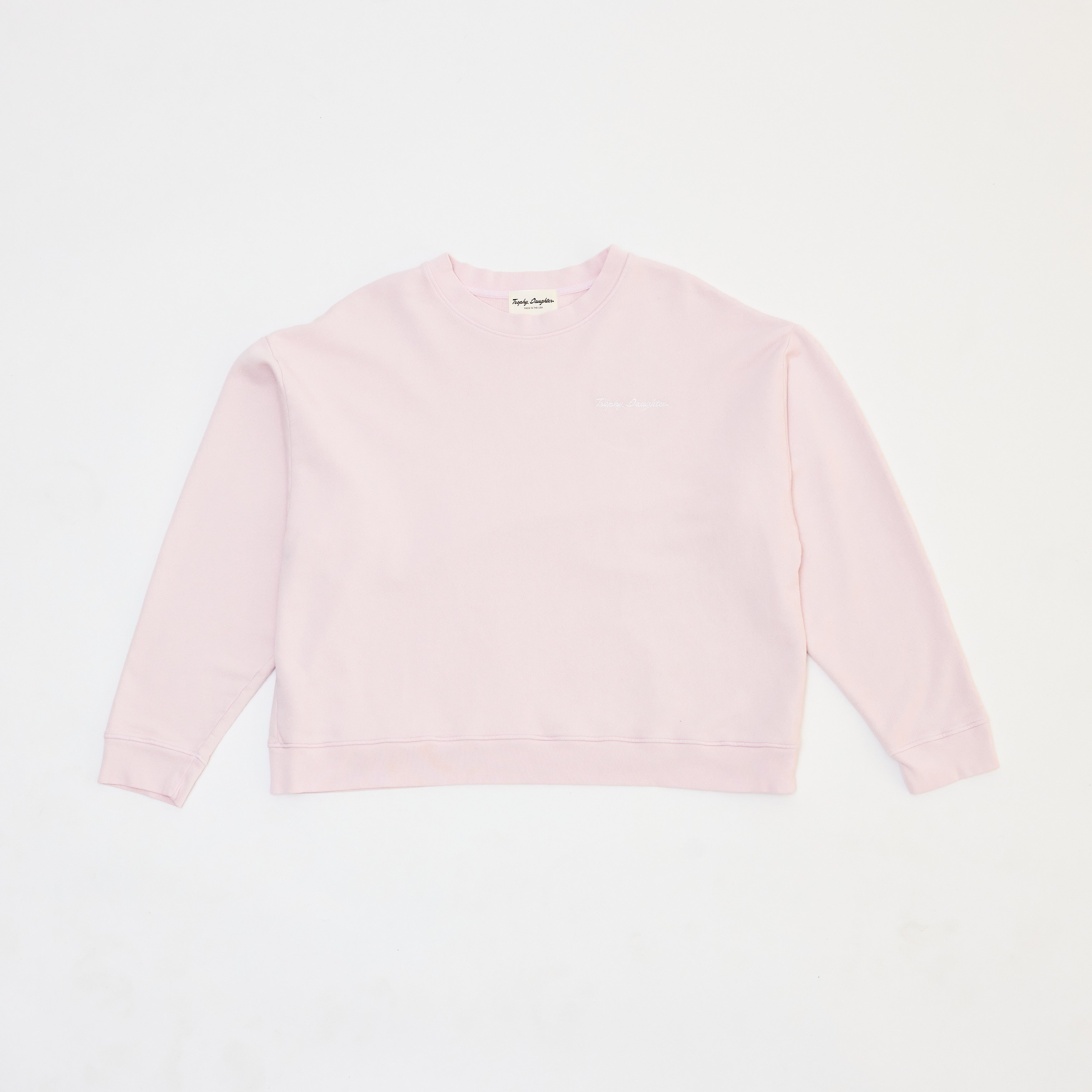 Chloe Signature Crewneck - Spoil me Pink