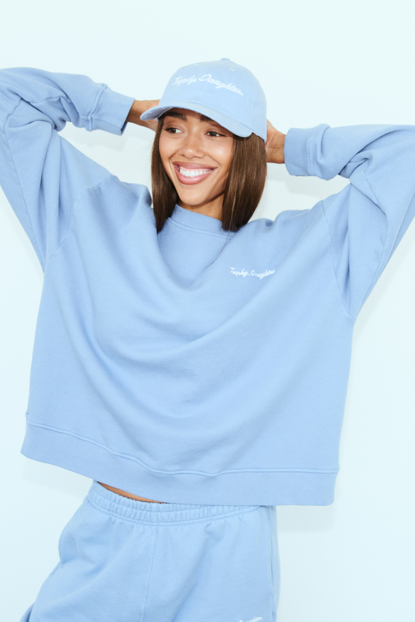 Chloe Signature Crewneck - First Class Blue