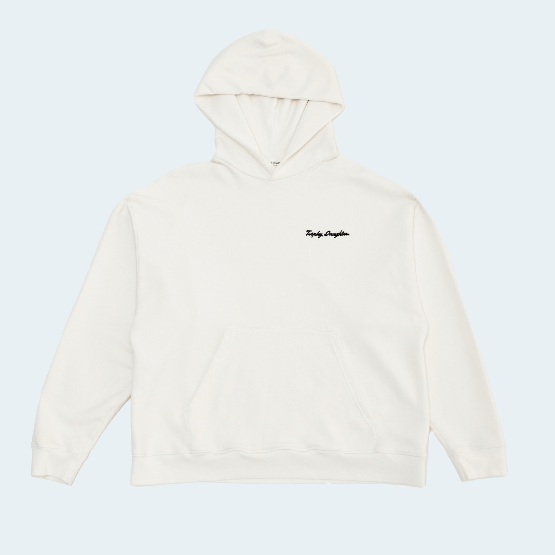 Alexandra Signature Hoodie - Old Money Cream