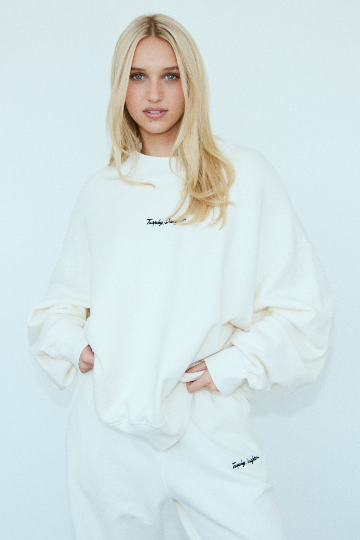 Carrie Signature Mock Neck - Old Money Cream